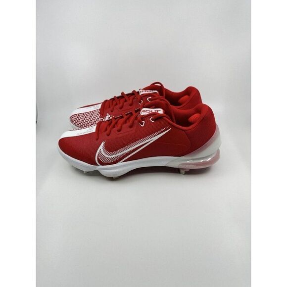 Nike Force Zoom Trout 7 Pro Metal Baseball Cleats Red CQ7224-602 Men’s Size 10 - Picture 2 of 5